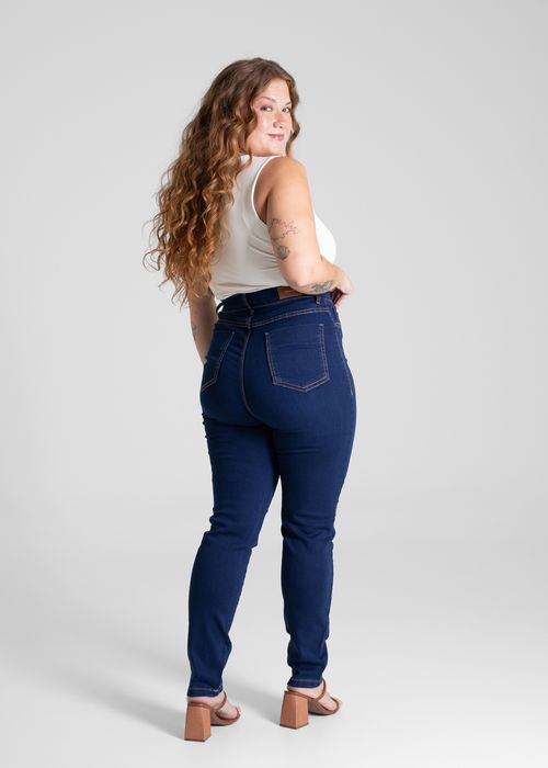 Calça Jeans Sawary Cigarrete Plus Size - 281319
