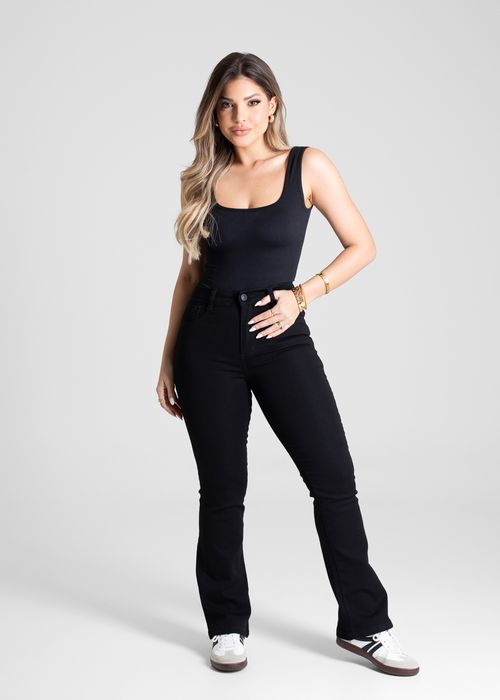 Calça Sarja Sawary Boot Cut Petit - 281146