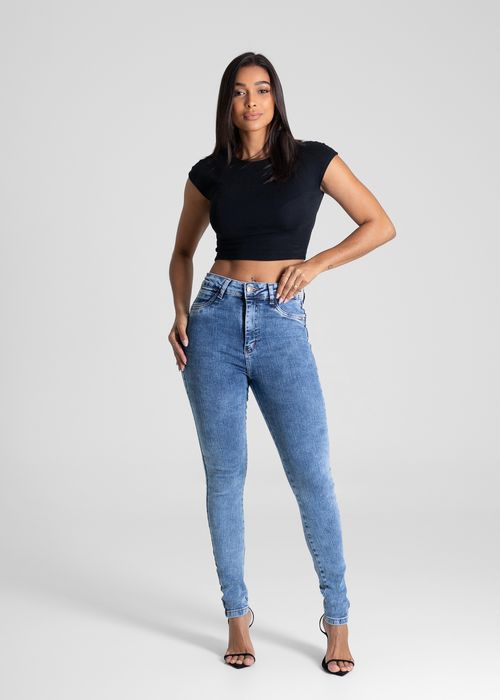 Calça Jeans Sawary Push Up - 281103