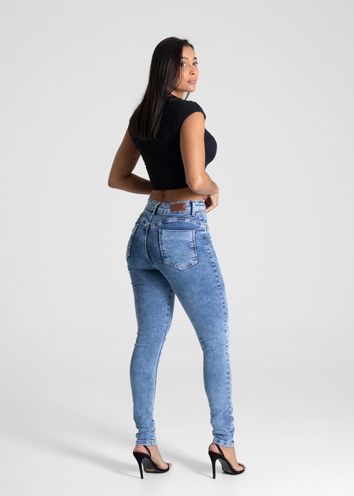 Calça Jeans Sawary Push Up - 281103