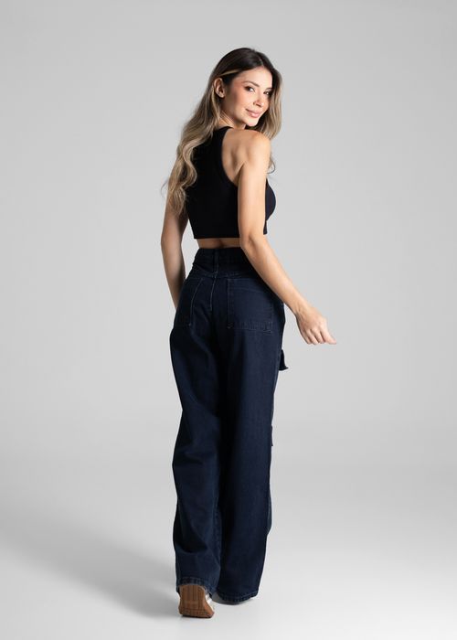 Calça Jeans Sawary Wide Leg - 280571
