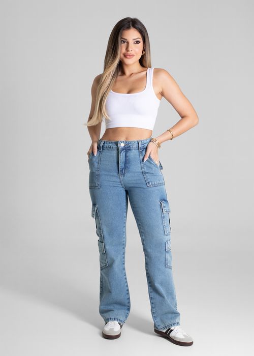 Calça Jeans Sawary Reta - 280970