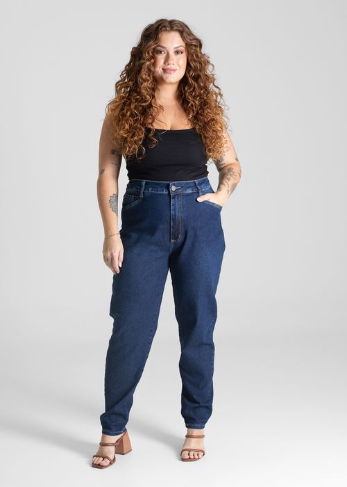 Calça Jeans Sawary Plus Size Mom - 281216