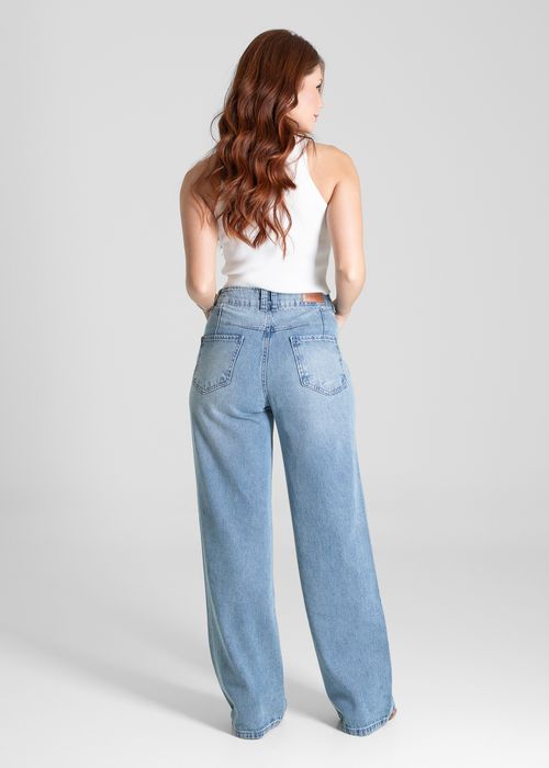 Calça Jeans Sawary Wide Leg - 280888