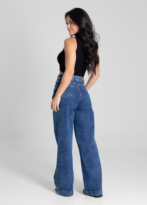 Calça Jeans Sawary Wide Leg - 281344