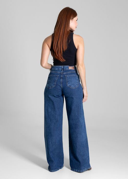 Calça Jeans Sawary Wide Leg - 281673