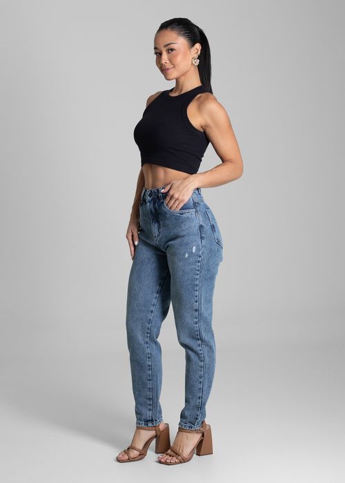 Calça Jeans Sawary Mom - 281659