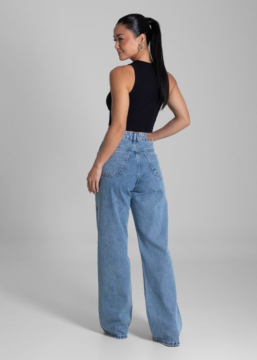 Calça Jeans Sawary Wide Leg -  281358
