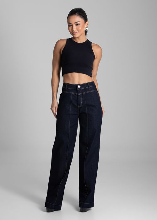 Calça Jeans Sawary Wide Leg - 280926