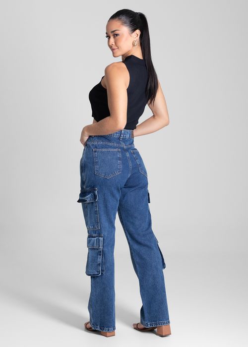 Calça Jeans Sawary Reta Petit - 281702